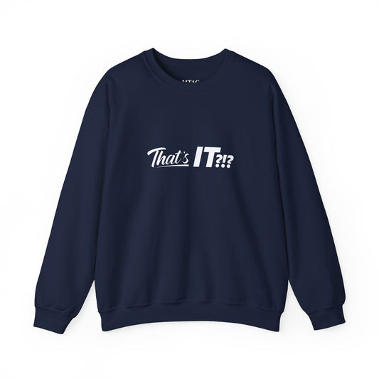 That's IT?!? Crewneck