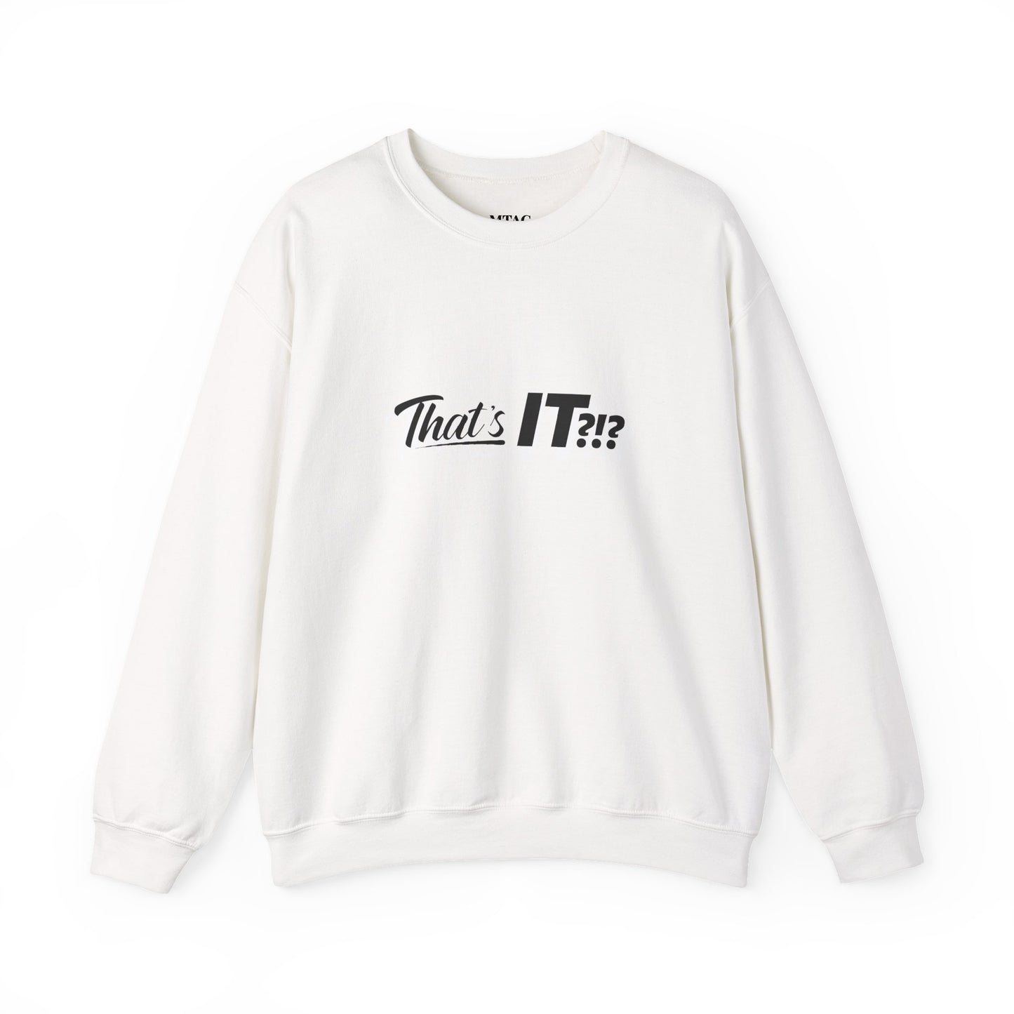 That's IT?!? Crewneck