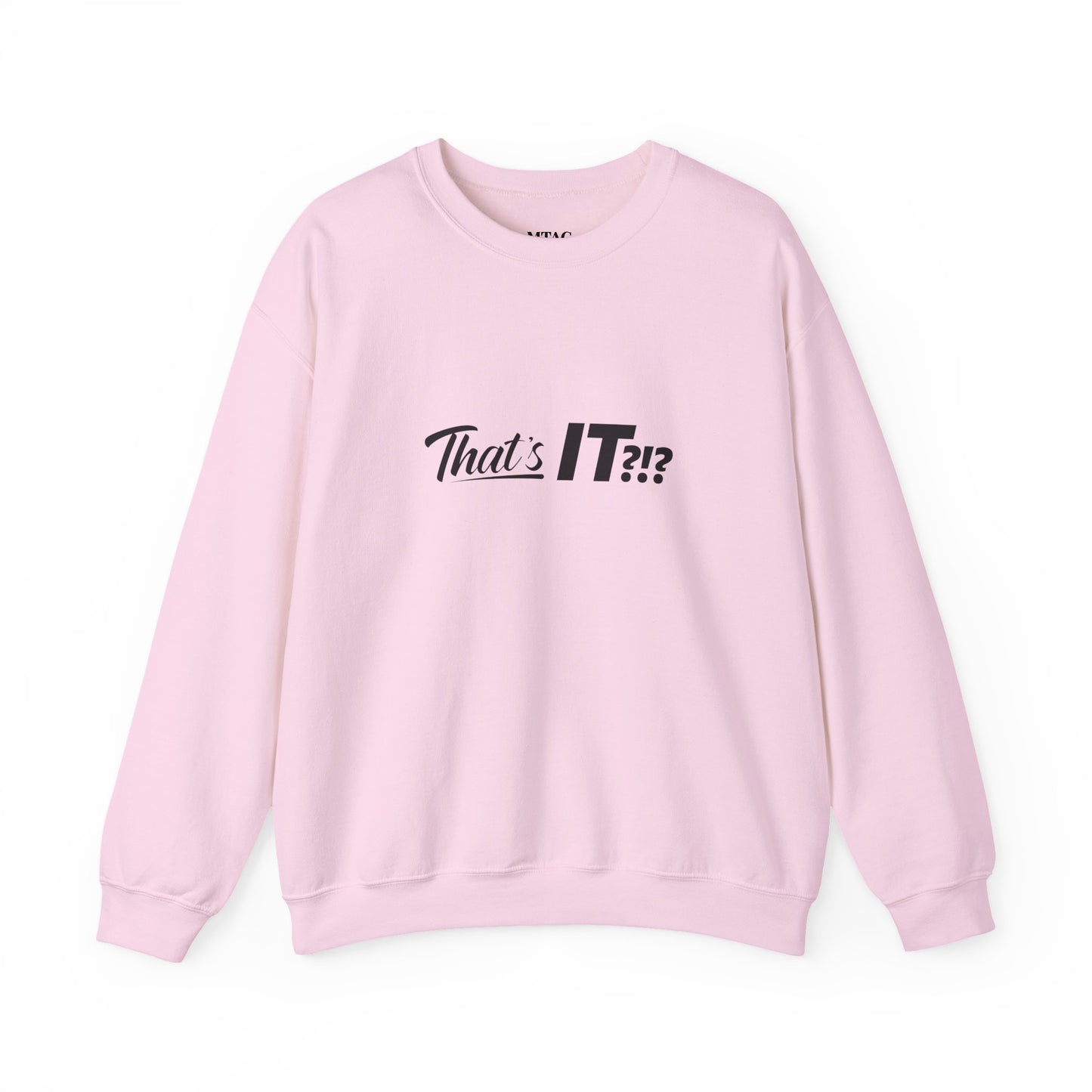 That's IT?!? Crewneck