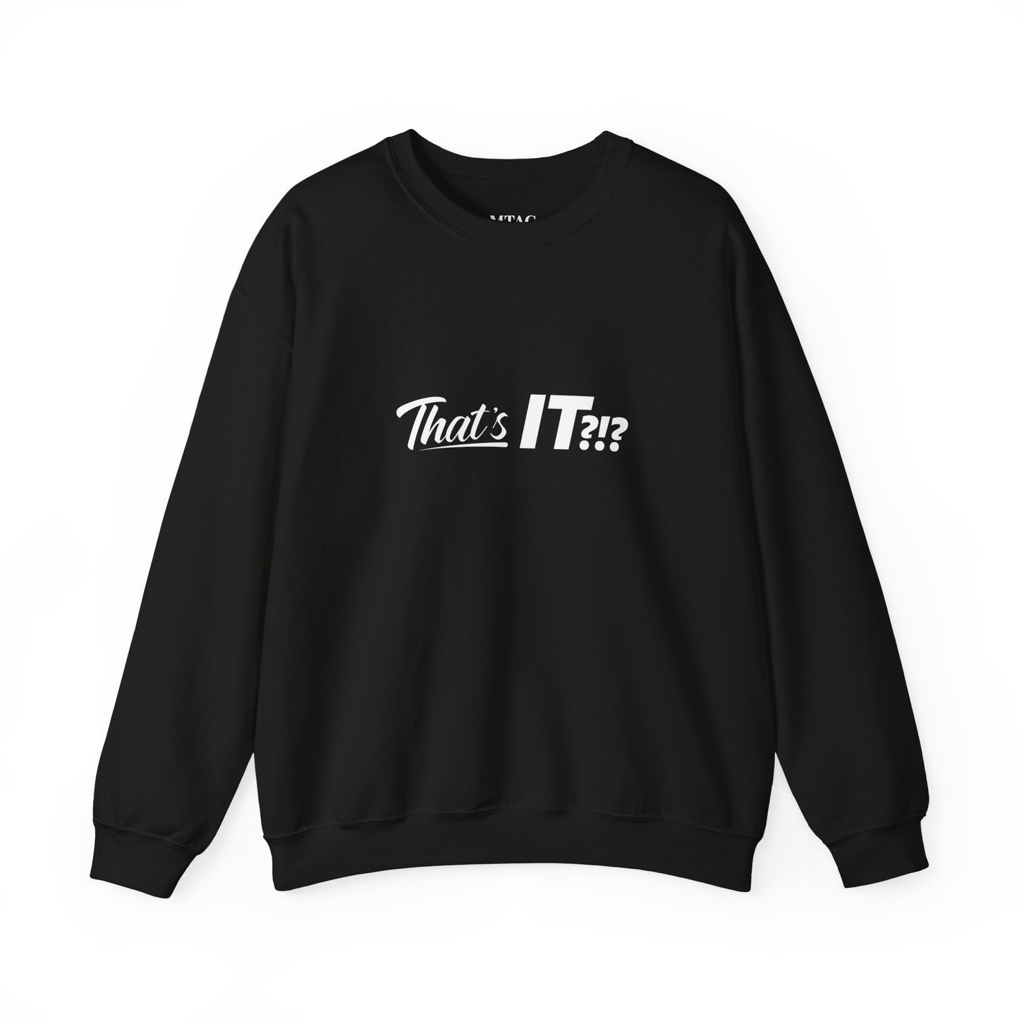 That's IT?!? Crewneck