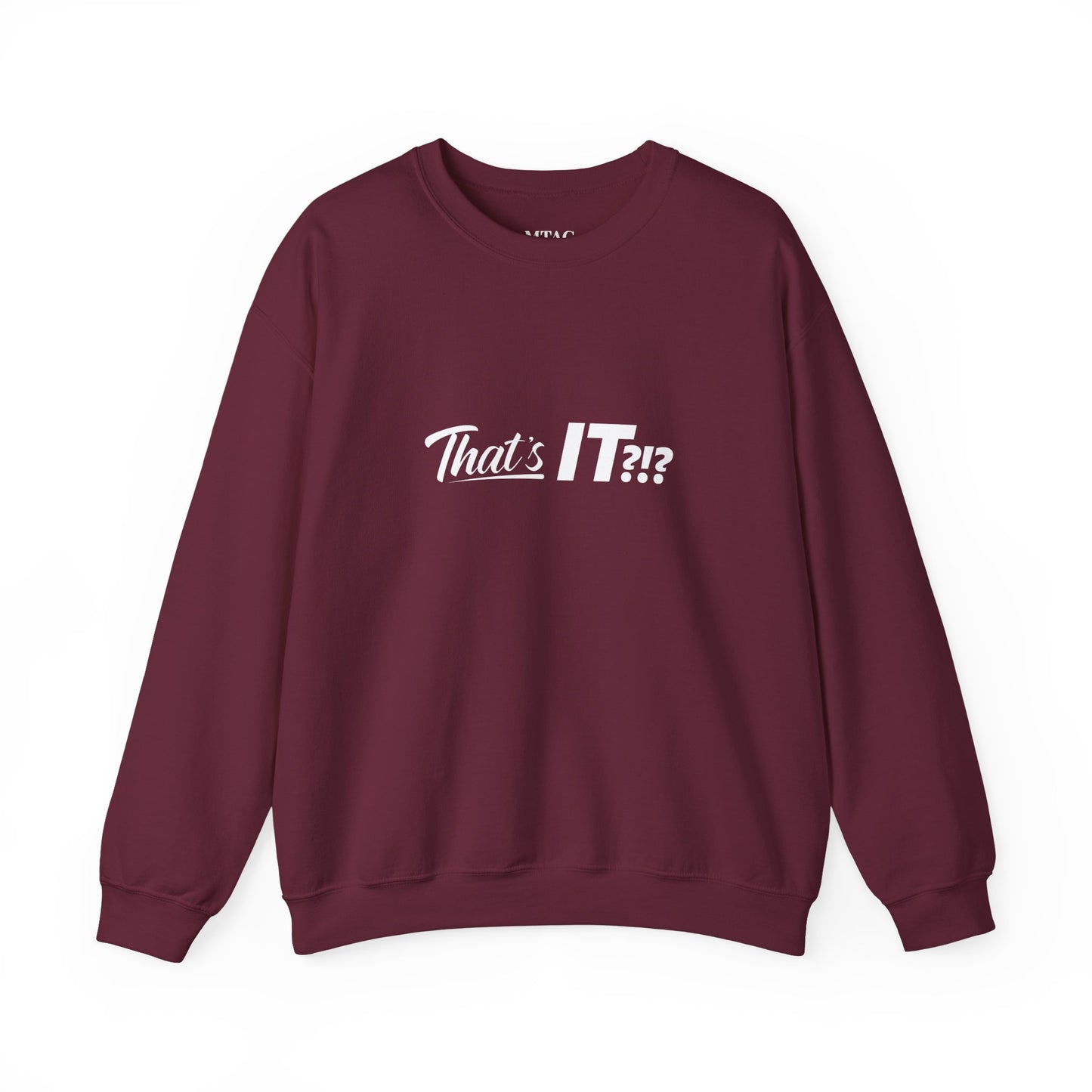 That's IT?!? Crewneck